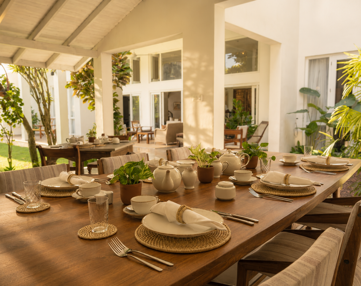 Thaha's Dining Area